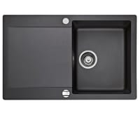 FREGADERO 1 SENO + ESCURRIDOR CUADRADO RESINA  78 X 49,5 X 19 CM - 1