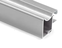 PERFIL UÑERO PLATA MATE 260CM 10MM - 2