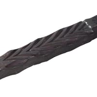 BARRA DE HIERRO DECORATIVA ESPIGA 1200X25X25MM - 1