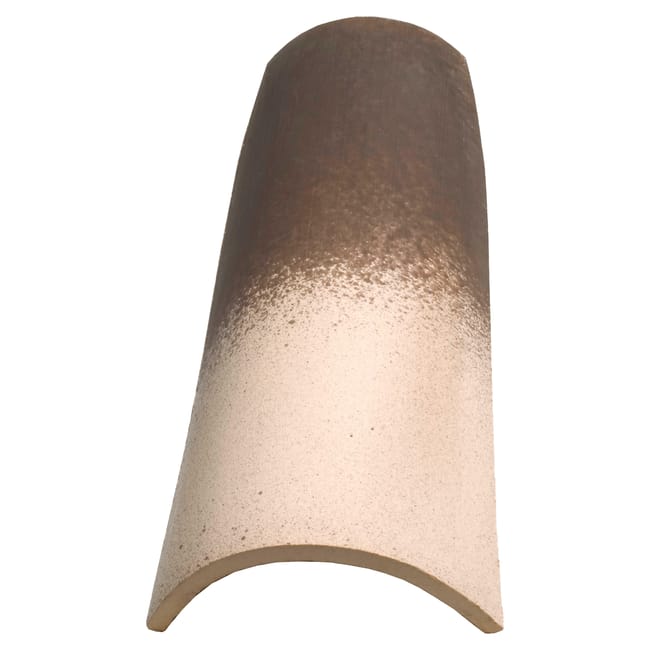 TEJA CERÁMICA CURVA COLLADO PAJA FLAMEADO 40X17 CM - 1