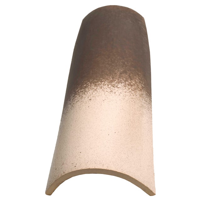 TEJA CERÁMICA CURVA COLLADO PAJA FLAMEADO 40X17 CM