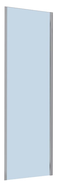 MAMPARA DE DUCHA LATERAL FIJO TEKA INCA 90CM CROMO - 1