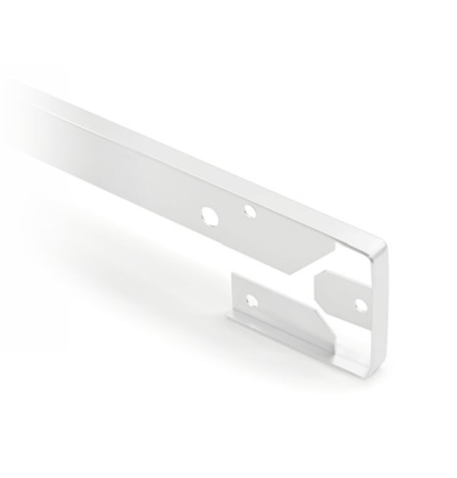 UNIÓN ALUMINIO ENCIMERA ACABADO BLANCO