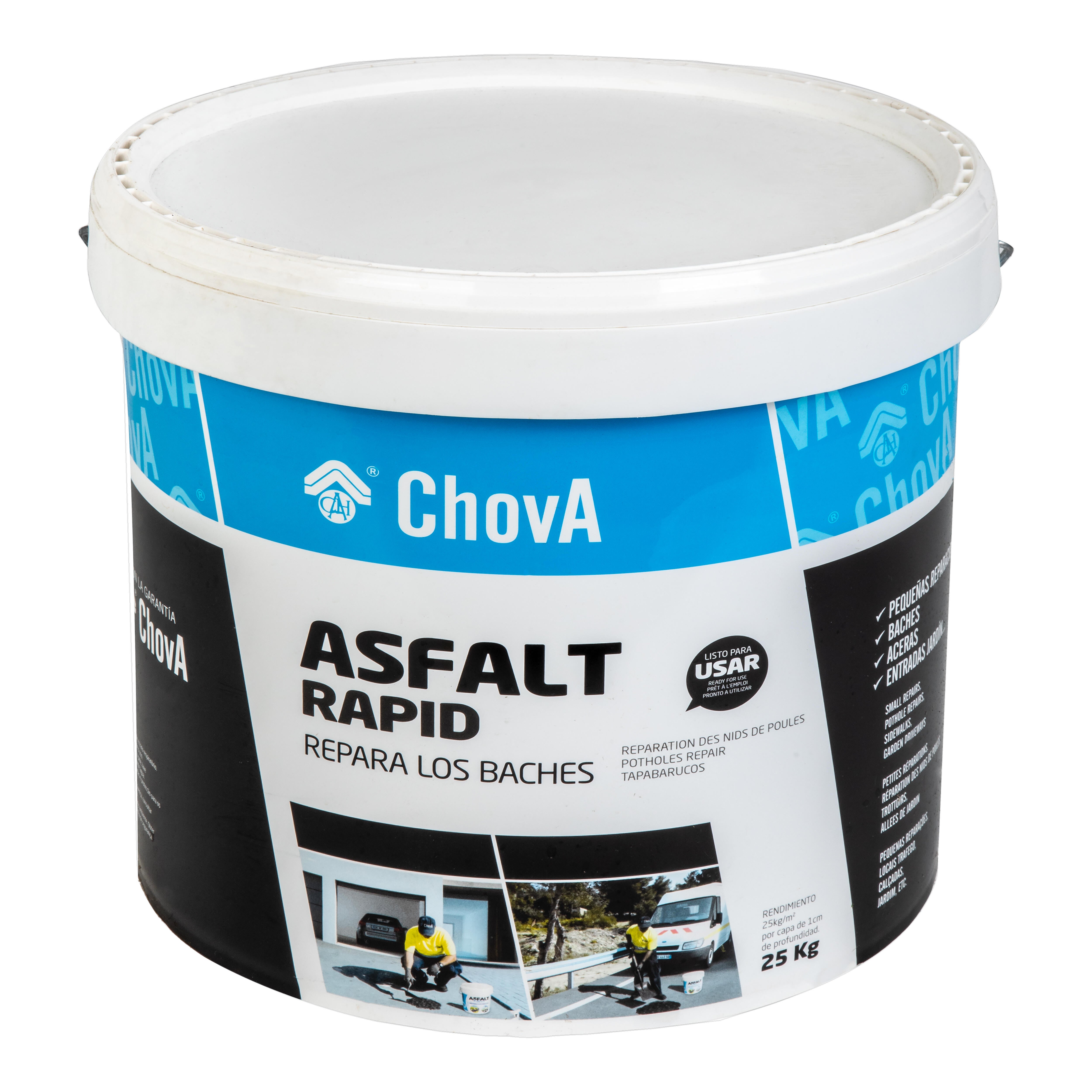 ASFALTO EN FRÃO ASFALT RAPID 25 KG - 2