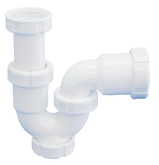 SIFÓN LAVABO CURVO EXTENSIBLE 1 1/4