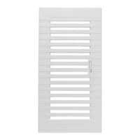 REJILLA DE VENTILACION EMPOTRABLE REGULABLE PLASTICO 13.3 X 26 CM - 1