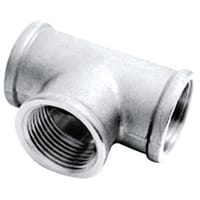 TE LATÓN CROMADO  1/2