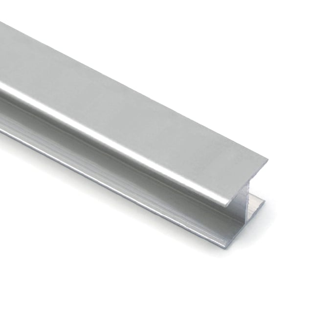 PERFIL H PLATA MATE 260 CM 16MM