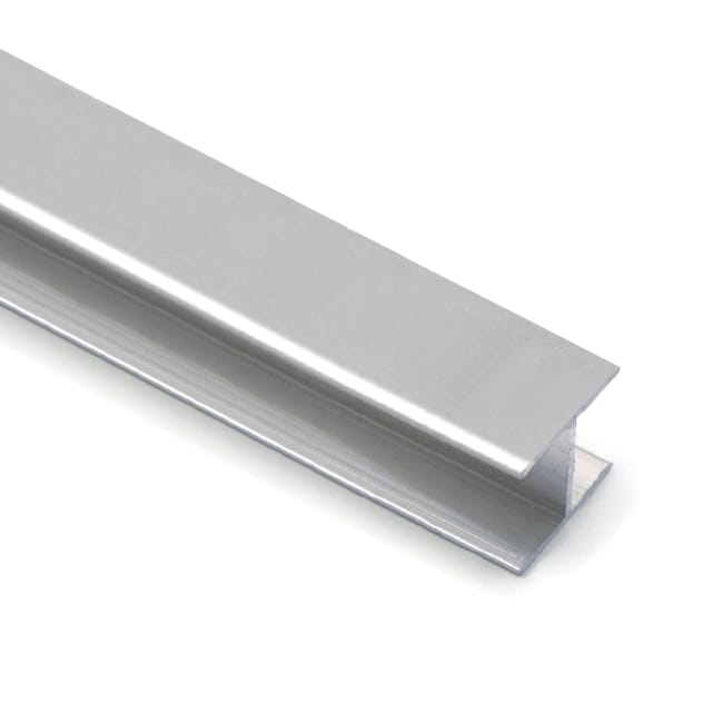 PERFIL H PLATA MATE 260 CM 16MM - 1