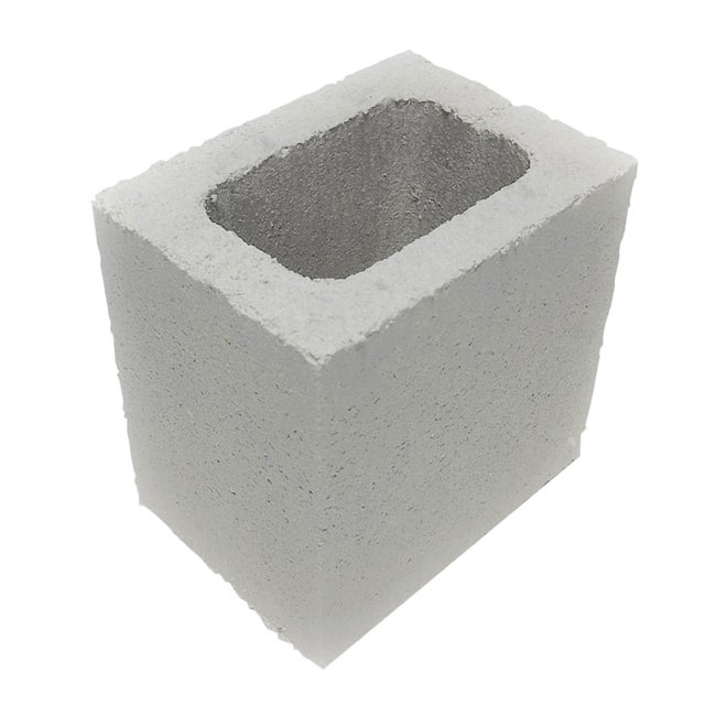 BLOQUE MEDIO LISO HIDRÓFUGO  BLANCO 20X15X20 CM