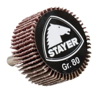 ABANICO LAMINADO Ø60 EJE 6 MM GRANO 80 - 1