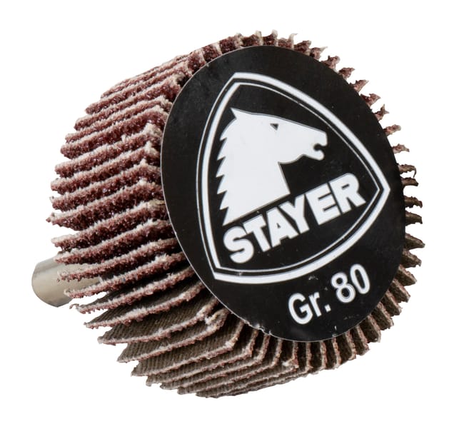 ABANICO LAMINADO Ø60 EJE 6 MM GRANO 80 - 1