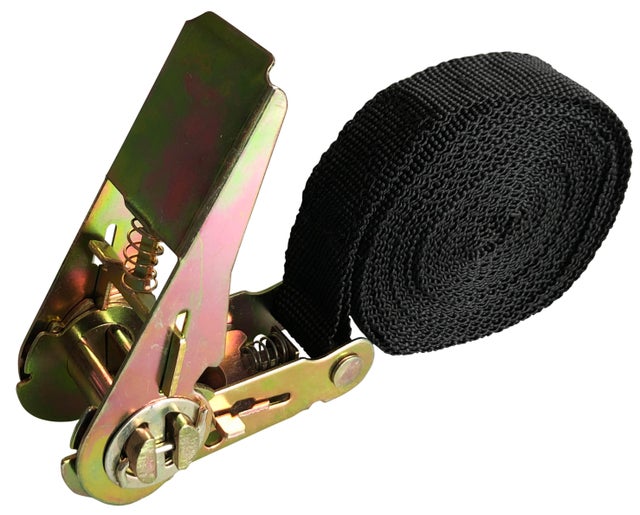 CORREA ESTIBA CON TENSOR 25MM 5M