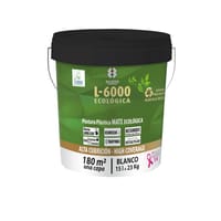 PINTURA PLASTICA BLANCA MATE 15L L6000 - 1