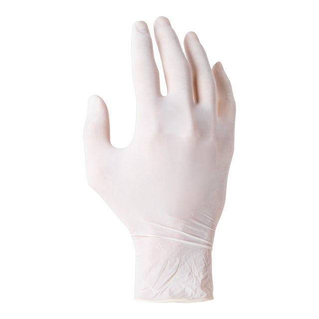 100 GUANTES DESECHABLES LATEX TALLA 8 PP2328 JUBA