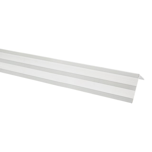 PERFIL PELDAÑO EXTERIOR 35X25X2500 MM ALU PLA PZA
