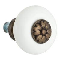 POMO MUEBLE METAL PORCELANA MODELO P 825.35 - 1