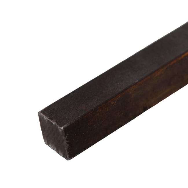 BARRA DE ACERO MACIZA CUADRADA 14X14MM 3M - 1