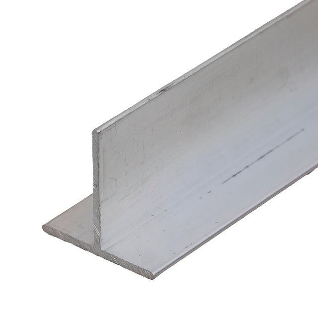 PERFIL EN T ALUMINIO BRUTO 20X20X1,3MM 1M