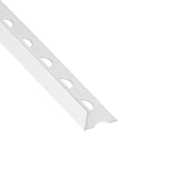 PERFIL ESQUINA ALUMINIO 12X2600 MM BLANCO LACADO - 1