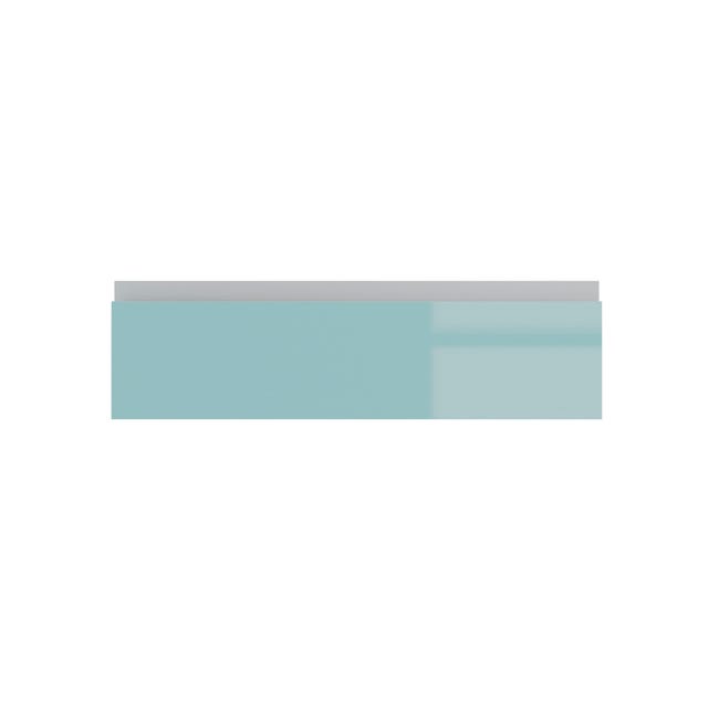 FRENTE CAJÓN PARA MUEBLE DE COCINA ALICANTE AGUAMARINA BRILLO PET 20X80CM - 1