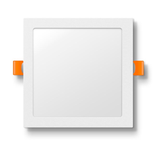 DOWNLIGHT LED EMPOTRAR CUADRADO BLANCO 9W LUZ NEUTRA