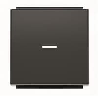 TECLA PULSADOR SERIE SKY NEGRO - 1