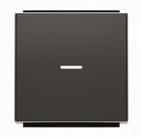 TECLA PULSADOR SERIE SKY NEGRO - 1