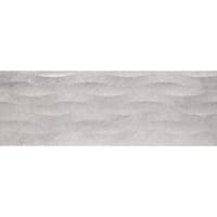 AZULEJO PASTA BLANCA 30X90CM BURDEOS DECOR GRIS - 1