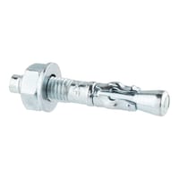 ANCLAJE METÁLICO MACHO PARA HORMIGÓN, DE ACERO, 16UDS - 1