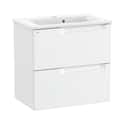 MUEBLE DE BAÑO CON LAVABO ROCA BORNEO BLANCO 60.5X46CM - 2