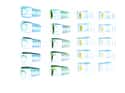 10 CONECTORES RJ45 CON FUNDA UTP CAT6 - 1