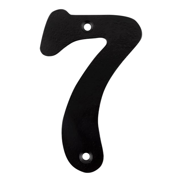 SEÑAL NÚMERO 7 FORJA 10CM 1UD