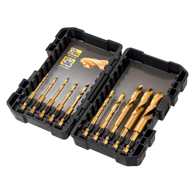 JUEGO 10 BROCAS IMPACTO DEWALT