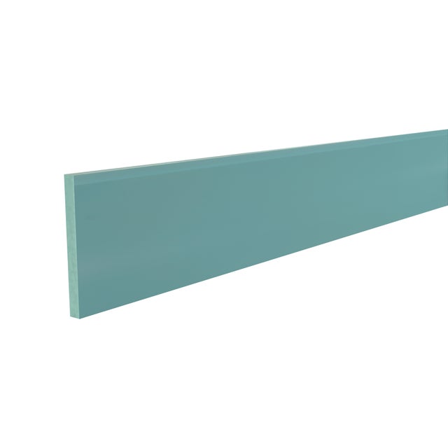 ZÓCALO PARA MUEBLE DE COCINA ALICANTE AGUAMARINA BRILLO PET 15/19MMX2,44M 1UD