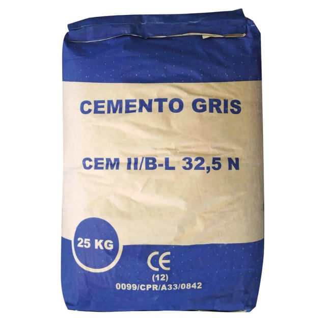 CEMENTO GRIS 32,5N 25 KG