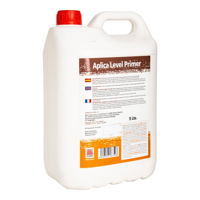 IMPRIMACIÓN APLICA LEVEL PRIMER 5 L