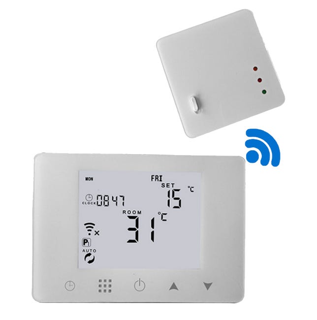 CRONOTERMOSTATO WIFI DE SUPERFICIE INALAMBRICO - 1