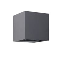 APLIQUE DE PARED LED EXTERIOR DE SUPERFICIE 7.1W ANTRACITA IP44 AXIS - 1