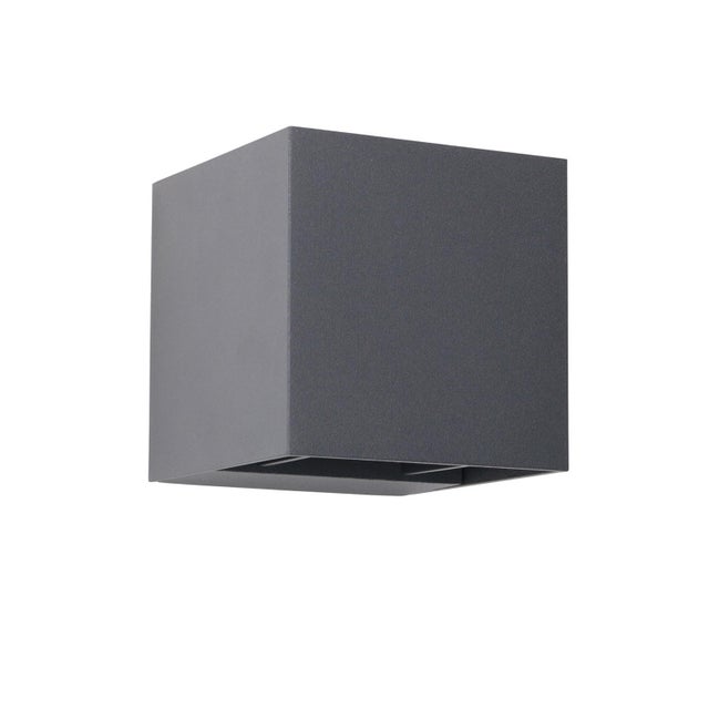 APLIQUE DE PARED LED EXTERIOR DE SUPERFICIE 7.1W ANTRACITA IP44 AXIS