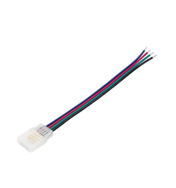 CONECTOR HIPOPOTAMO 4PIN 24V IP65 CON CABLE - 1
