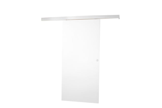 KIT RAIL + EMBELLECEDOR PUERTA CORREDERA VT5 MELAMINA NORD