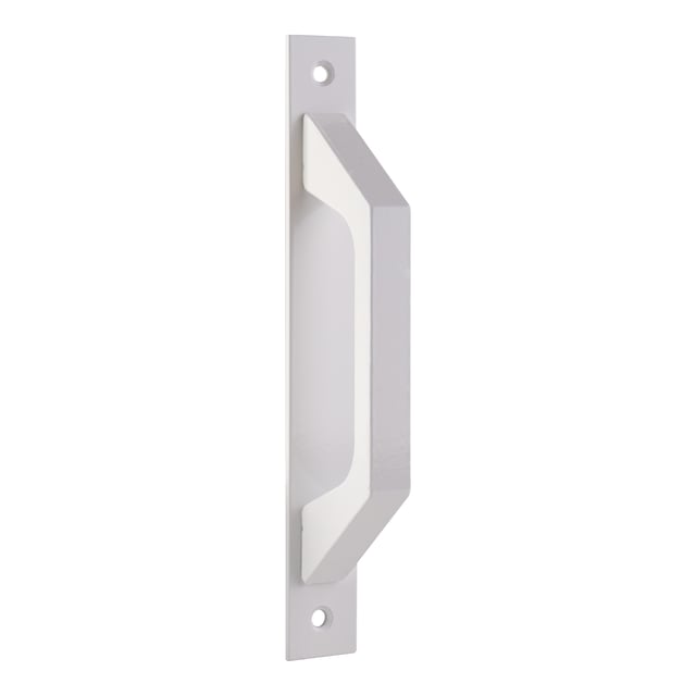 ASA TIRADOR DE ALUMINIO CON PLACA BLANCO