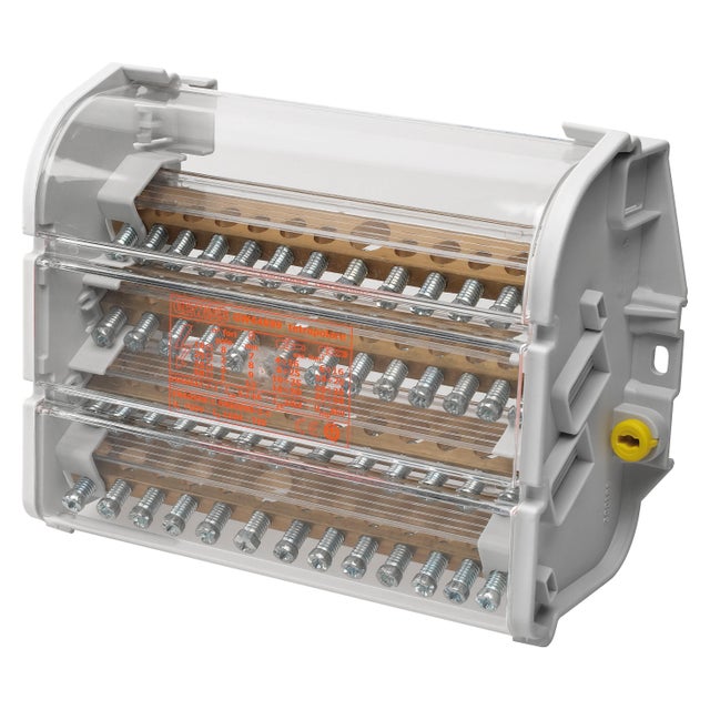 REPARTIDOR TETRAPOLAR 100A 4 MODULOS