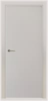PUERTA INTERIOR EN BLOCK LACADA GRIS LISA VT5 72,5 CM DERECHA - 1