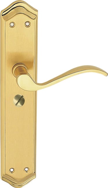 JUEGO DE MANILLA PLACA CON MULETILLA 47 MM LATONADA 8110 - 1