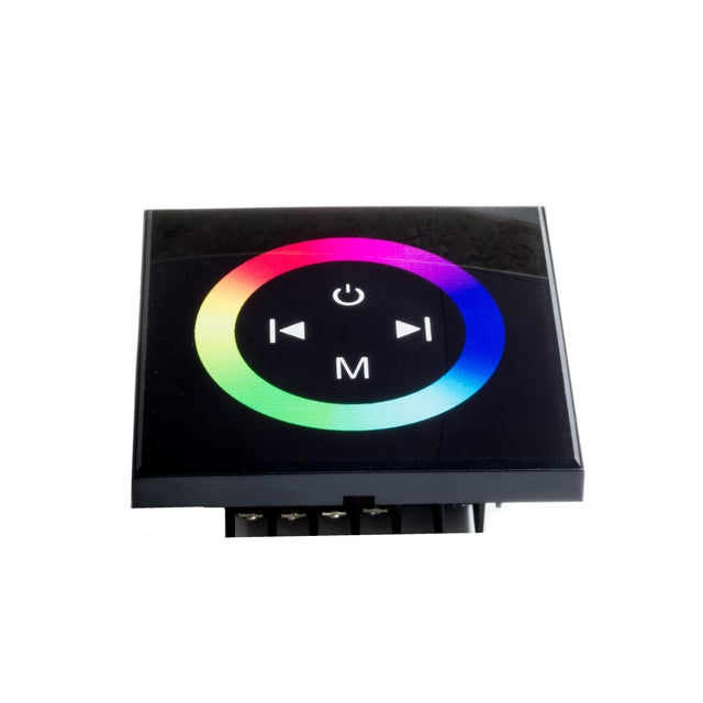 CONTROLADOR RGB TACTIL EMPOTRAR 24V 192W