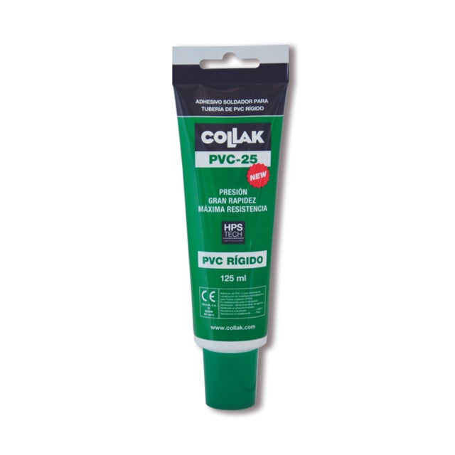 ADHESIVO PVC-25 NEW 125ML COLLAK