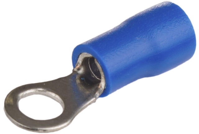 50 UD TERMINAL REDONDO ROJO 1.5/5MM