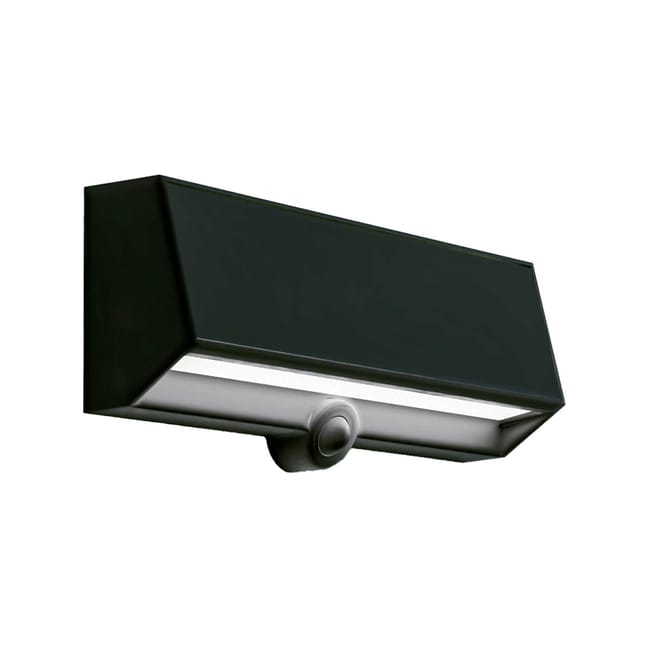 APLIQUE LED SOLAR GROVE 6,3W NEGRO LUZ NEUTRA - 1